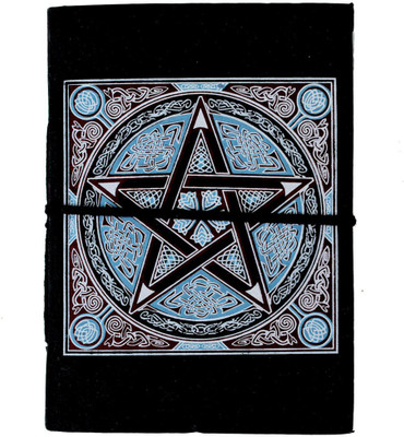 Parmatma Handicrafts Handmade Journal B6 Journal Unruled 100 Pages(Black, Pack of 2)