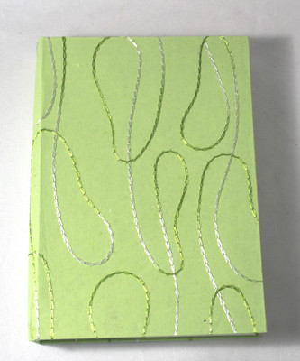 Camlon Exports Recycled Handmade A5 Diary unruled 96 Pages(Green)