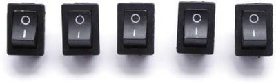 jivith pack of 20 Mini switch2A 250V 2 Terminal On-Off Switches Electronic Components Electronic Hobby Kit