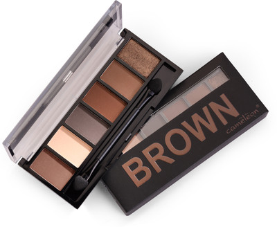 Cameleon Brown 6 Color Eyeshadow 7 g(Brown)