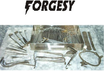Forgesy MAJOR GYNECOLOGY INSTRUMENT SET Gynecological Aspiration Kit