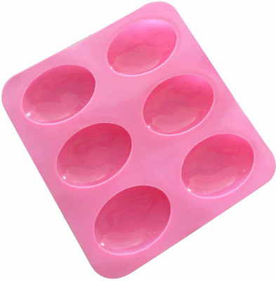 FosCadit Silicone Cupcake/Muffin Mould 6(Pack of 1)