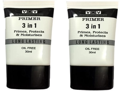 VOV Primer 3 In 1 Oil Free 30ml Transparent Primer  - 30 ml(transparent)