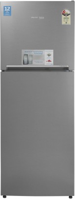 Voltas Beko 339 L Frost Free Double Door 2 Star (2020) Refrigerator (Inox, RFF363I)