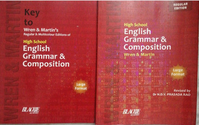 Wren And Martin English Grammar And Composition (Regular Edition) + Key To Wren And Martin English Grammar & Composition - COMBO PACK (Paperback, P C WREN, H MARTIN)(Paperback, Wren & Martin) Wren And Martin English Grammar And Composition (Regular Edition) + Key To Wren And Martin English Grammar & Composition - COMBO PACK (Paperback, P C WREN, H MARTIN)(Paperback, Wren & Martin)