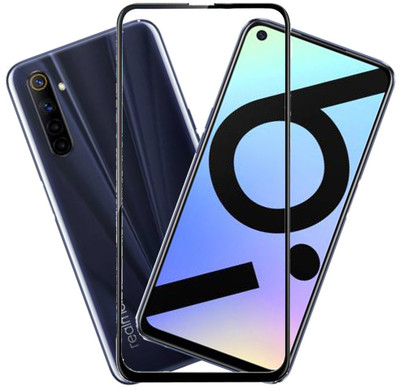 KARTRAY Edge To Edge Tempered Glass for Realme 6i(Pack of 1)