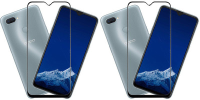 KARTRAY Edge To Edge Tempered Glass for OPPO A11k(Pack of 2)