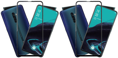 KARTRAY Edge To Edge Tempered Glass for OPPO Reno 2(Pack of 2)
