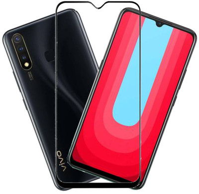 KARTRAY Edge To Edge Tempered Glass for Vivo U20(Pack of 1)