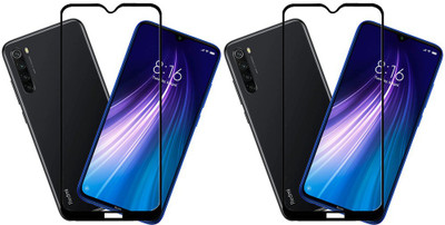 KARTRAY Edge To Edge Tempered Glass for Mi Redmi Note 8(Pack of 2)