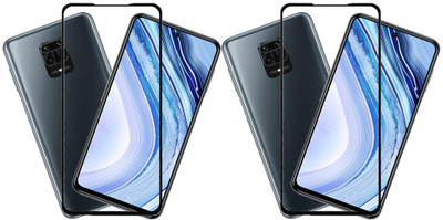 KARTRAY Edge To Edge Tempered Glass for Mi Redmi Note 9 Pro Max(Pack of 2)