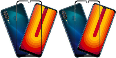 KARTRAY Edge To Edge Tempered Glass for Vivo U10(Pack of 2)