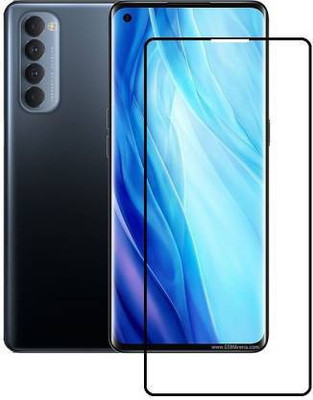GLOBALCASE Edge To Edge Tempered Glass for OPPO RENO 4 PRO(Pack of 1)