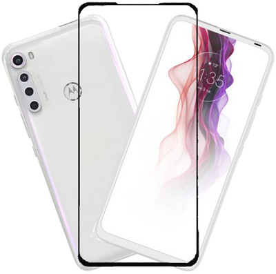 KARTRAY Edge To Edge Tempered Glass for Motorola One Fusion +(Pack of 1)