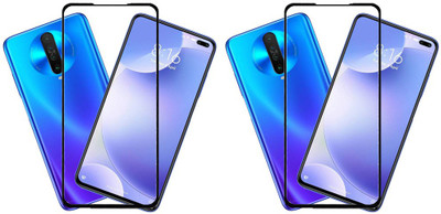 KARTRAY Edge To Edge Tempered Glass for Poco X2(Pack of 2)