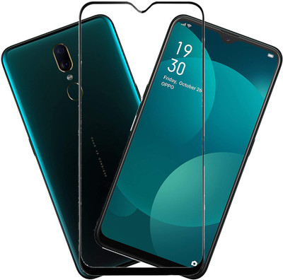 SHREESHA Edge To Edge Tempered Glass for Oppo F11, Realme X2 Pro(Pack of 1)