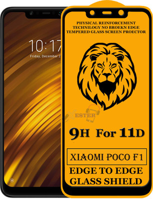 Gorilaorginal Edge To Edge Tempered Glass for POCO F1(Pack of 1)