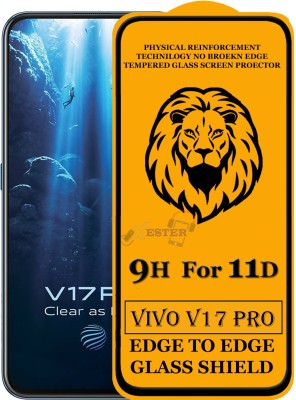 Xester Edge To Edge Tempered Glass for Vivo V17 Pro(Pack of 1)