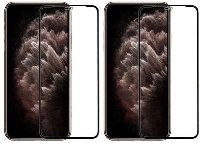 KARTRAY Edge To Edge Tempered Glass for Apple iPhone 11 Pro(Pack of 2)