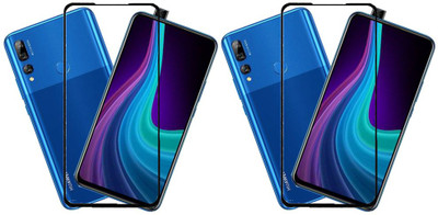 KARTRAY Edge To Edge Tempered Glass for Huawei Y9 Prime 2019(Pack of 2)