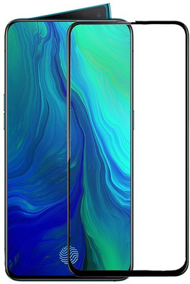 KARTRAY Edge To Edge Tempered Glass for Oppo Reno(Pack of 1)