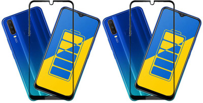 KARTRAY Edge To Edge Tempered Glass for Vivo Y15(Pack of 2)