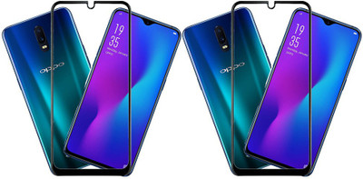 KARTRAY Edge To Edge Tempered Glass for OPPO R17(Pack of 2)
