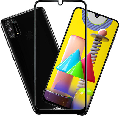 KARTRAY Edge To Edge Tempered Glass for Samsung Galaxy M31(Pack of 1)