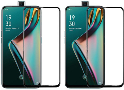 KARTRAY Edge To Edge Tempered Glass for OPPO K3(Pack of 2)