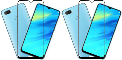 KARTRAY Edge To Edge Tempered Glass for Realme 2 Pro(Pack of 2)