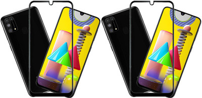 KARTRAY Edge To Edge Tempered Glass for Samsung Galaxy M31(Pack of 2)