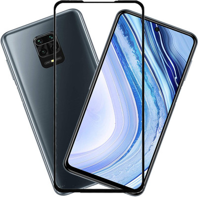 KARTRAY Edge To Edge Tempered Glass for Mi Redmi Note 9 Pro Max(Pack of 1)