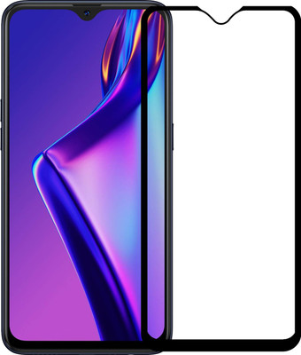 Karpine Edge To Edge Tempered Glass for Oppo A12(Pack of 1)