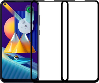 Karpine Edge To Edge Tempered Glass for Samsung Galaxy M11, Samsung Galaxy A11(Pack of 2)