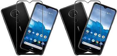 KARTRAY Edge To Edge Tempered Glass for Nokia 6.2(Pack of 2)