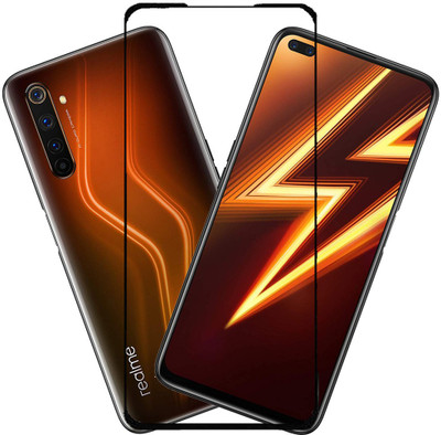 KARTRAY Edge To Edge Tempered Glass for Realme 6 Pro(Pack of 1)