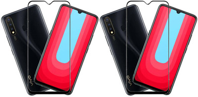 KARTRAY Edge To Edge Tempered Glass for Vivo U20(Pack of 2)