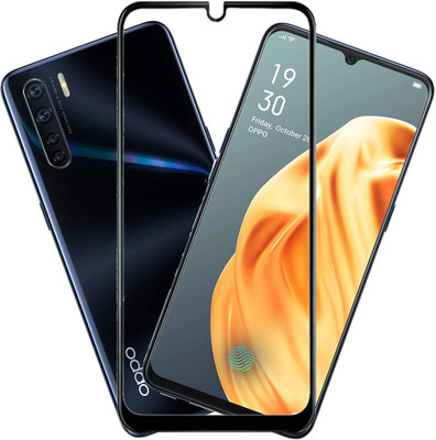 KARTRAY Edge To Edge Tempered Glass for OPPO F15(Pack of 1)