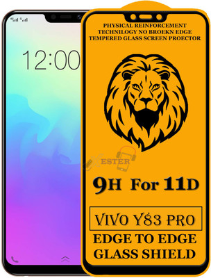 Xester Edge To Edge Tempered Glass for Vivo Y83 Pro(Pack of 1)