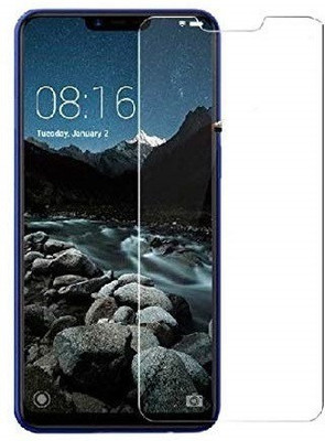 HOBBYTRONICS Edge To Edge Tempered Glass for OPPO A5(Pack of 1)
