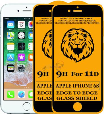Xester Edge To Edge Tempered Glass for Apple iPhone 6s(Pack of 2)