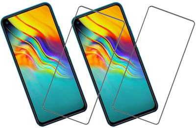 KARTRAY Tempered Glass Guard for Infinix Hot 9 Pro, Infinix Hot 9, Huawei Y9s, Huawei Y9 Prime 2019, Honor 9X, Honor 9X Pro, Micromax IN Note 1(Pack of 2)