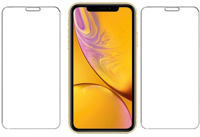 KARTRAY Tempered Glass Guard for Apple iPhone XR(Pack of 2)