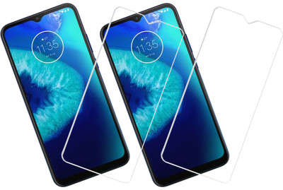 KARTRAY Tempered Glass Guard for Motorola Moto G8 Power Lite(Pack of 2)
