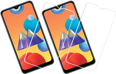 KARTRAY Tempered Glass Guard for Samsung Galaxy M01s(Pack of 2)
