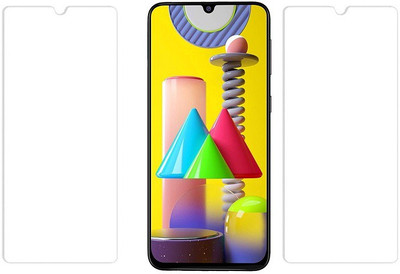 KARTRAY Tempered Glass Guard for Samsung Galaxy M31(Pack of 2)