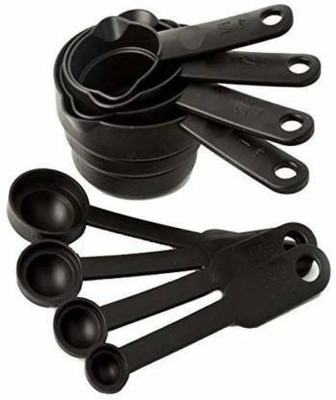 FIVANIO 8 Piece Measuring Cup & Spoon Set Plastic Measuring Spoon(Pack of 1)