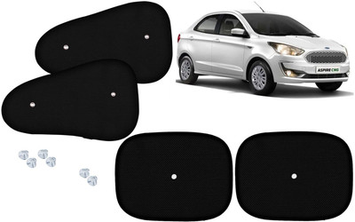 Auto Kite Side Window Sun Shade For Ford Aspire(Black)