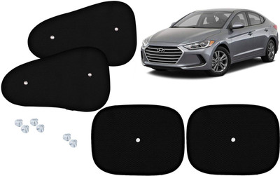 Auto Kite Side Window Sun Shade For Hyundai Elantra(Black)