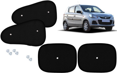 Auto Kite Side Window Sun Shade For Maruti Suzuki Alto K10(Black)